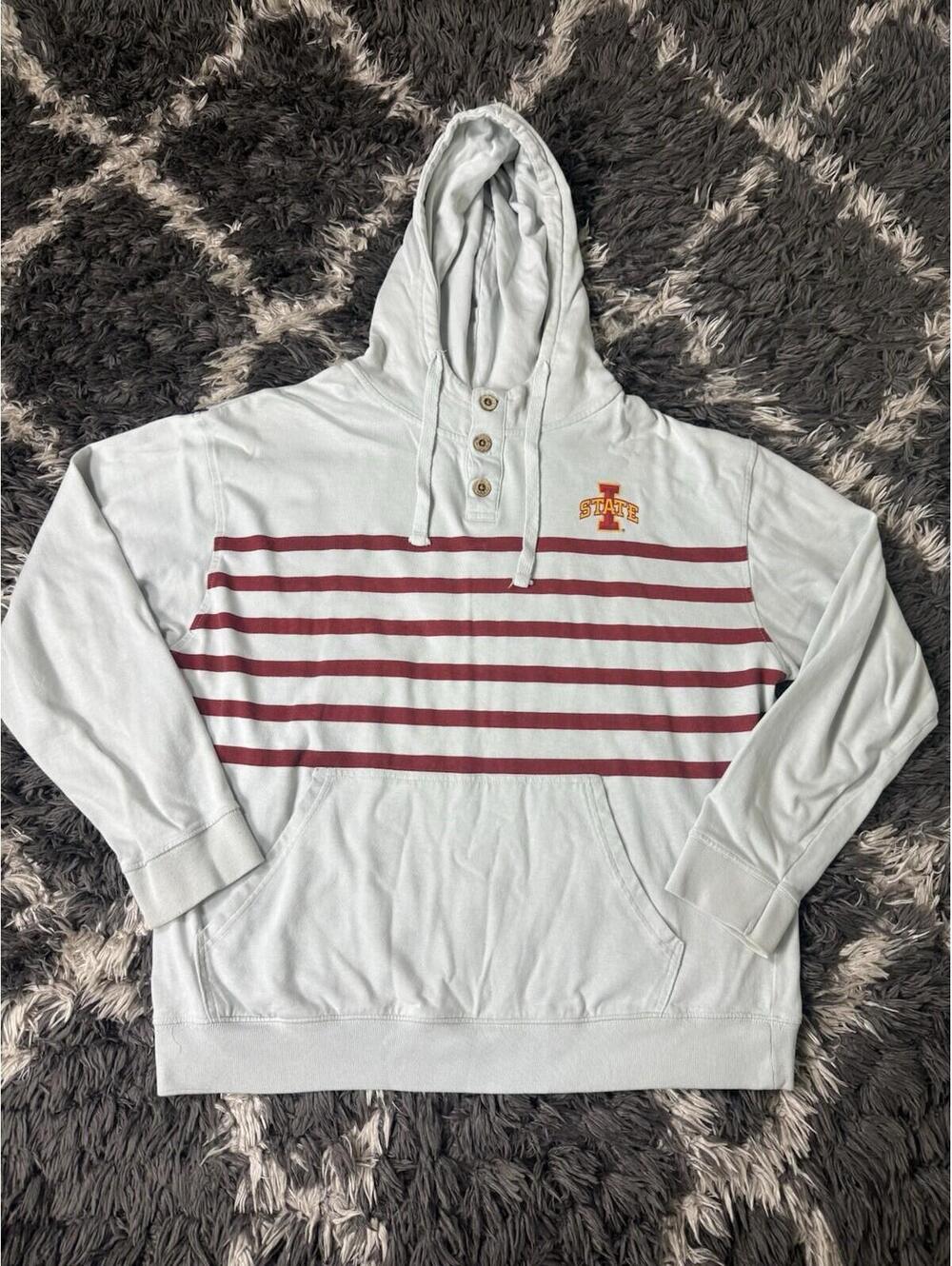 Iowa State Cyclones Pro Edge Hoodie Men’s XL Pullover Sweatshirt